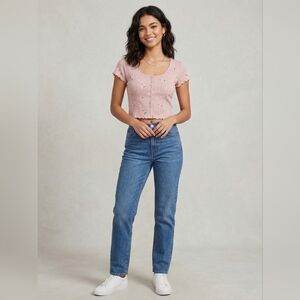 Hippie Rose Blush Colored Top